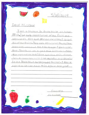 student thank you 
